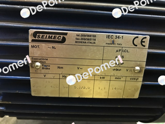 HBV 80C 4 230.400-50 B14  Seimec (Rossi)