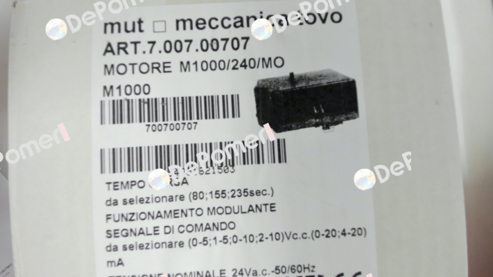 7.007.00707 Mut Meccanica Tovo SpA