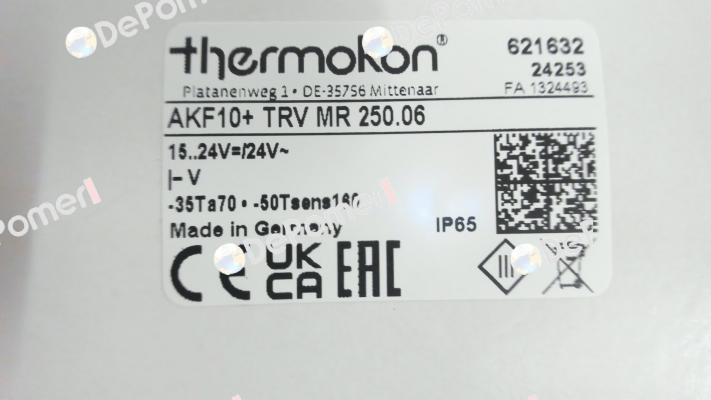 AKF10+ TRV MR 250.06 Thermokon