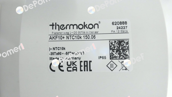 AKF10+ NTC10k 150.06 Thermokon