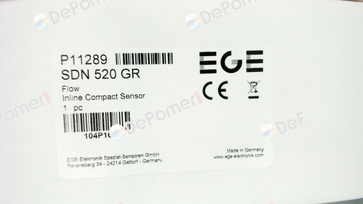 P11289 / SDN 520 GR Ege