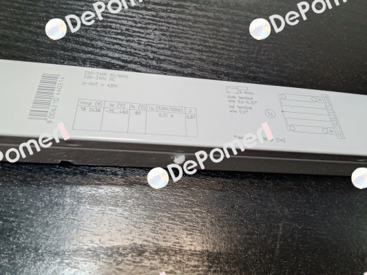 28000039 / 	PCA 2X36W T8 ECO IP Tridonic