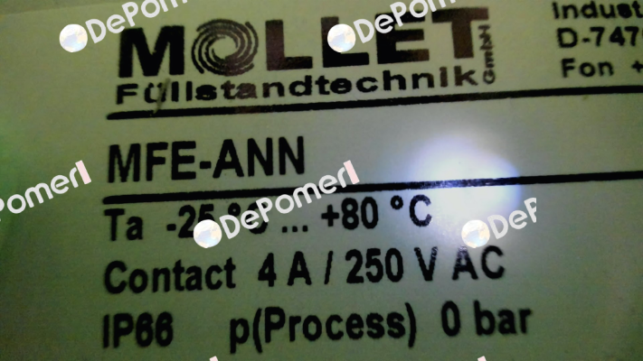 MFE-ANN Mollet