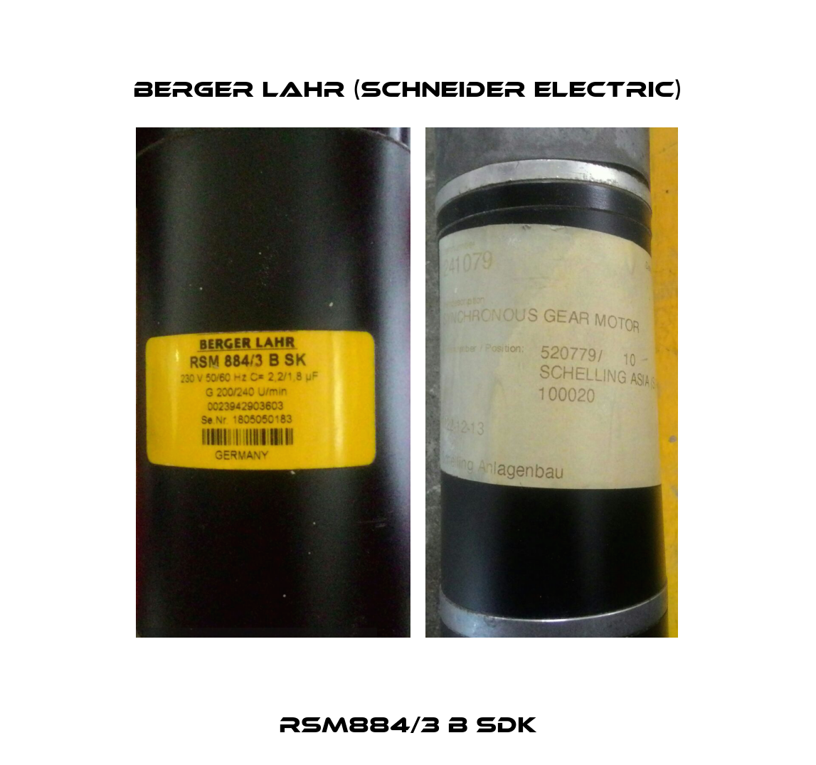 RSM884/3 B SDK Berger Lahr (Schneider Electric)
