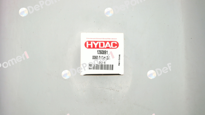 P/N: 1260891, Type: 0060 D 005 BN4HC Hydac