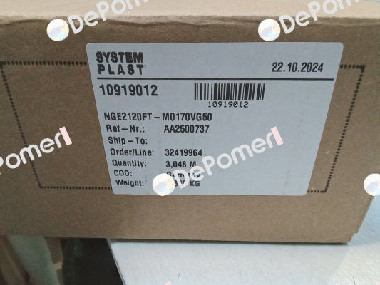 NGE2120FT-M0170VG50 System Plast