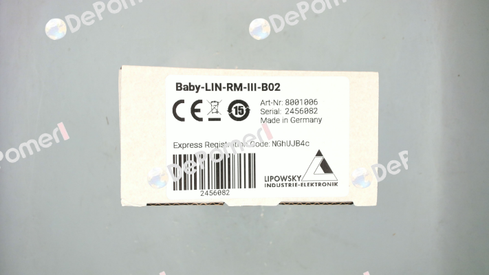 8001006 Baby-LIN-RM-III-B02 Lipowsky