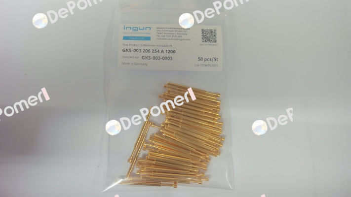 GKS-301 306 254 A1200 Ingun
