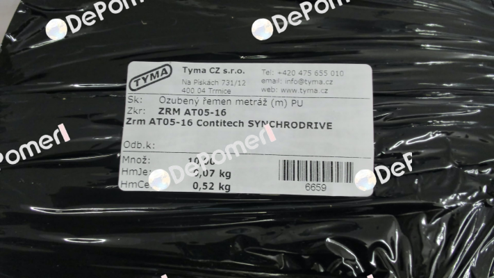 16 AT5 /10000 Contitech