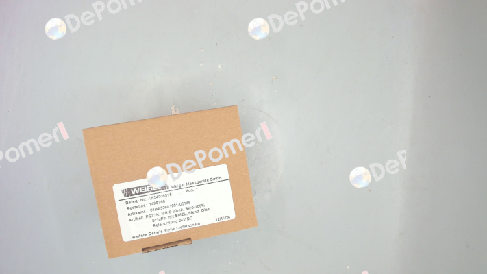 PQ72K (MB: 0-20mA) Weigel