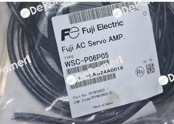 WSC-P06P05     P.N.: RYWS803 Fuji
