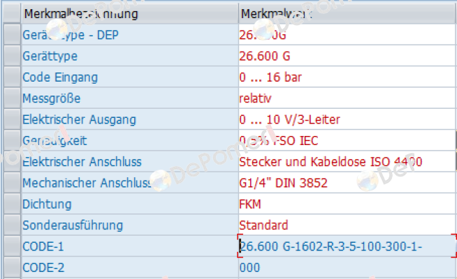 26.600 G-1602-R-3-5-100-300-1-000 Bd Sensors