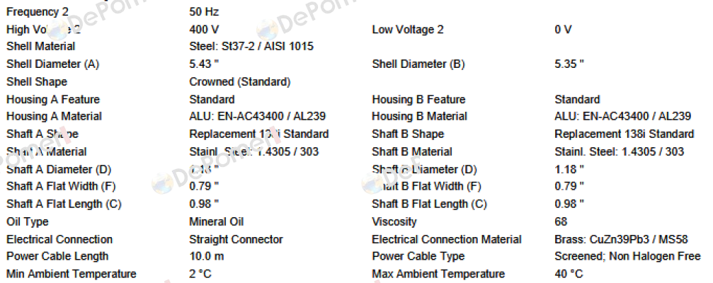 MI-DM0138 DM1383-AAA03D0G5VJK-457mm Interroll