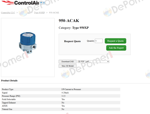 950-ACAK ControlAir