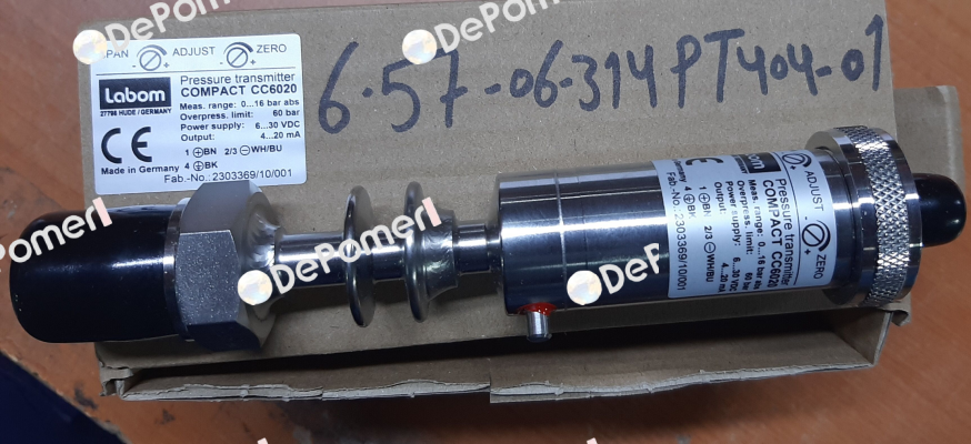 CC6020-B1059-H1-T130 DE1180-D4-A4001-L23-T99 Labom