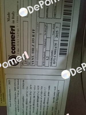 THLZ 355 R FF Comefri