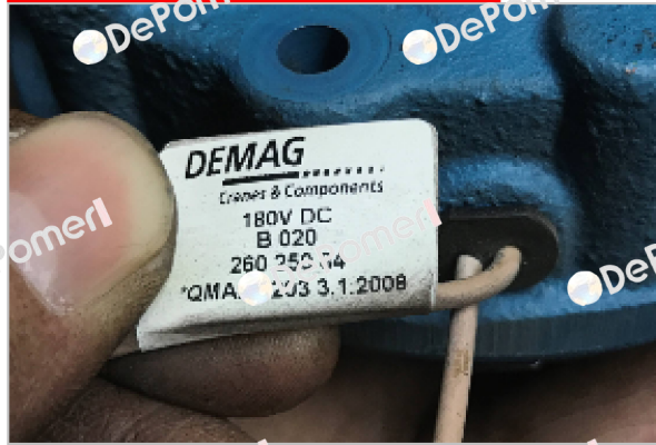 B 020 260 250 84 old number, new number 26025033  Demag