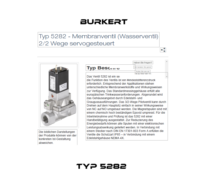 Typ 5282   Burkert