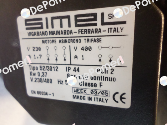 52/3012 oem  Simel