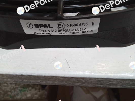 P/N: 30102542, Type: VA10-BP70/LL-61A SPAL