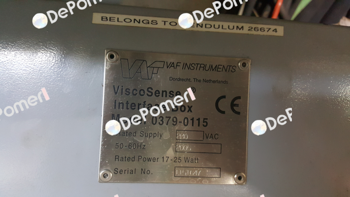 VAF 0379-0115 VAF Instruments