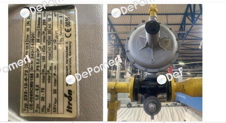 233-12-5-72 DN50 PN 16/5 Itron