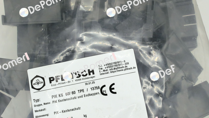 PIK KS 60/ 60 TPE PFLITSCH