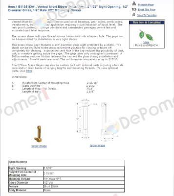 B-1138-8X01  Oil-Rite