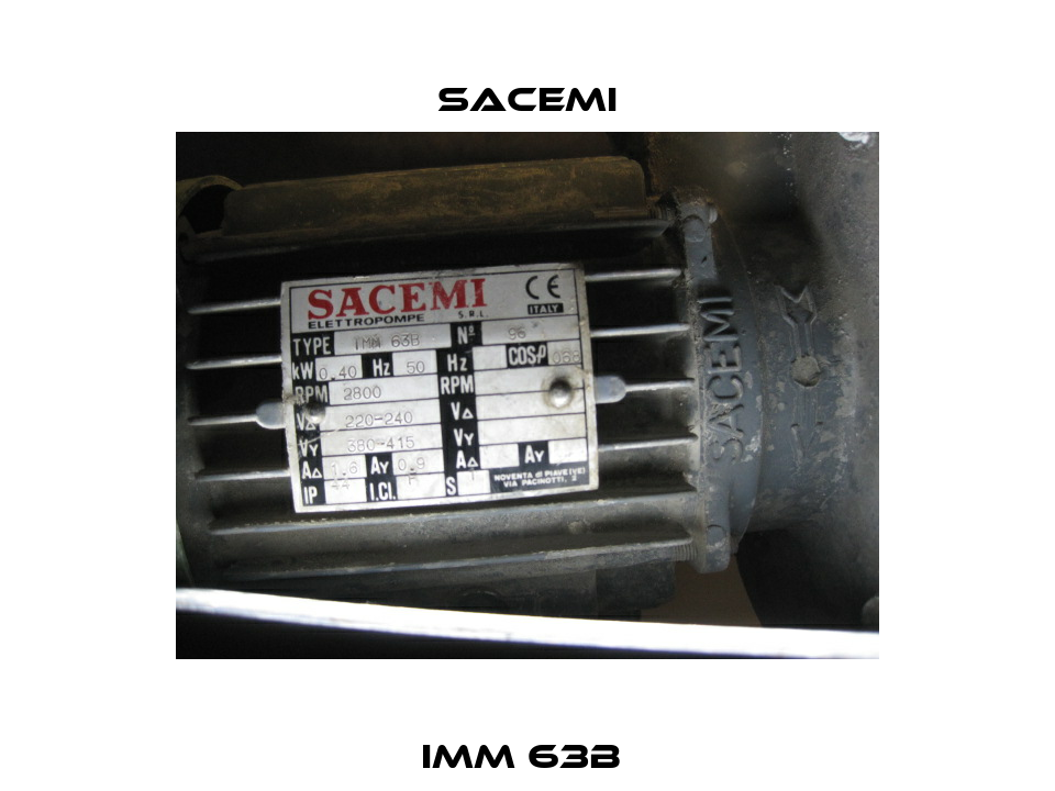 IMM 63B  Sacemi
