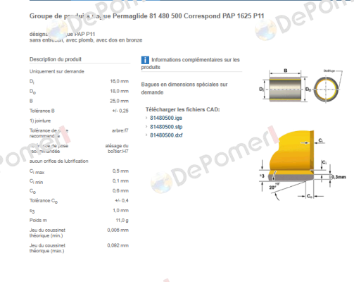 81480500 Permaglide