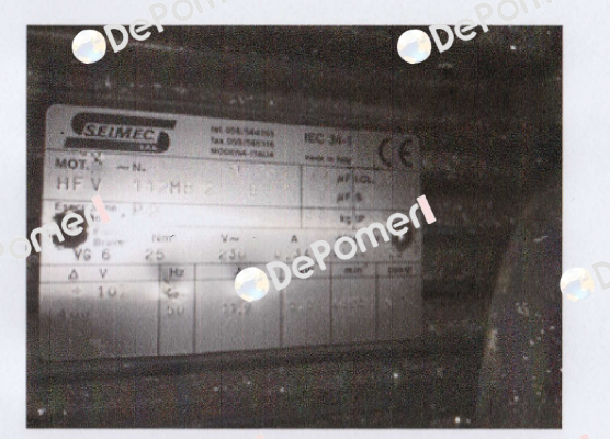 Cod.ZA09103250  Seimec (Rossi)