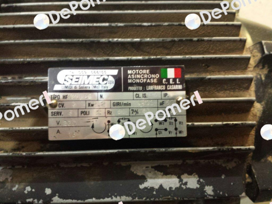  Tipo HF190LB2 - OBSOLETE, NO ALTERNATIVE !!!  Seimec (Rossi)