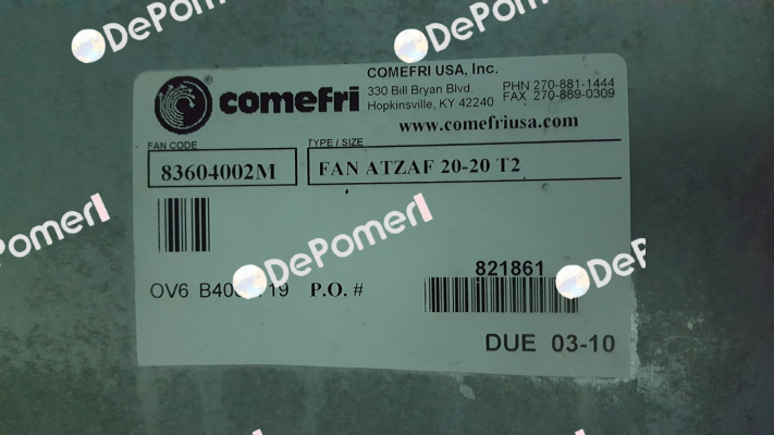 999DFL06C0     Comefri