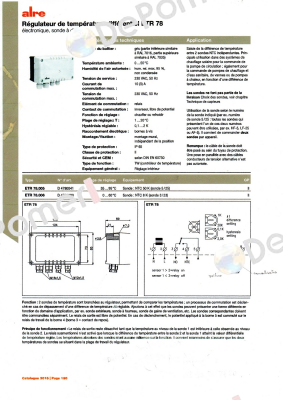 P/N: D4780041 Type: ETR 78.005  Alre