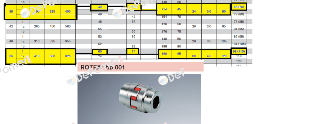D02038001  Rotex