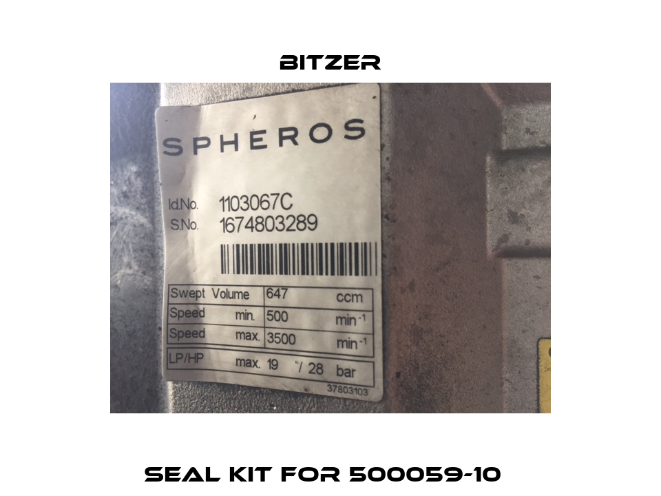 seal kit for 500059-10   Bitzer