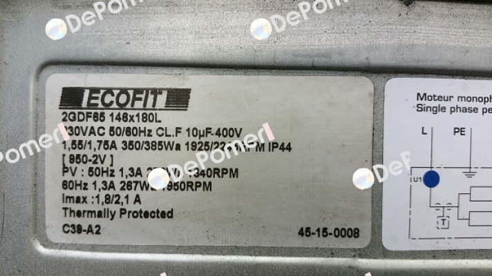 2GDF65 146x180L Ecofit