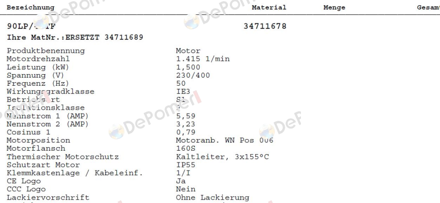 90LP/4 TF(34711678) Nord