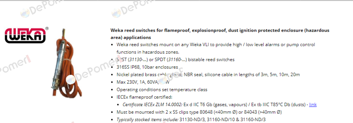 31160-ND/10 Weka