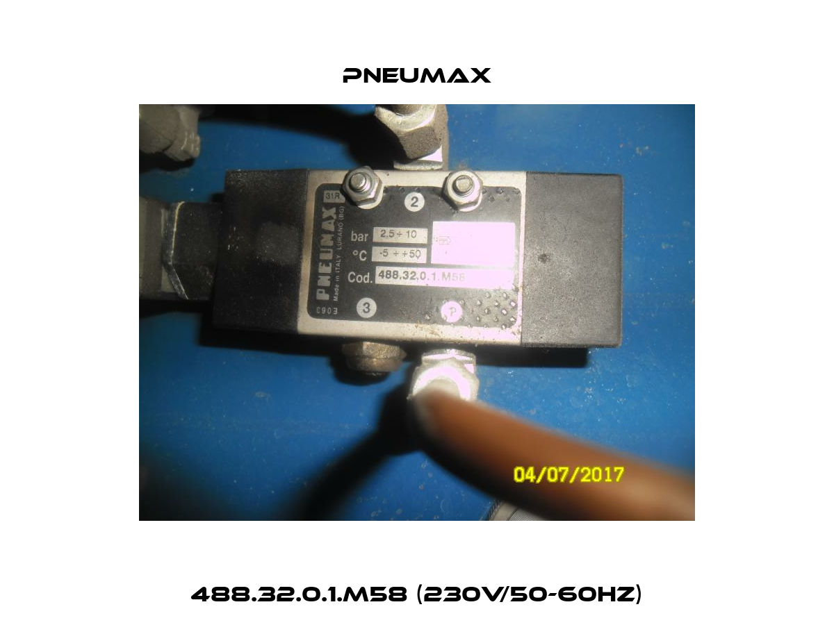 488.32.0.1.M58 (230V/50-60Hz) Pneumax