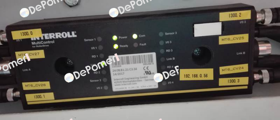 S-1101834 MULTICONTROL 4-RD EC310 old code- new code RD-MC Interroll
