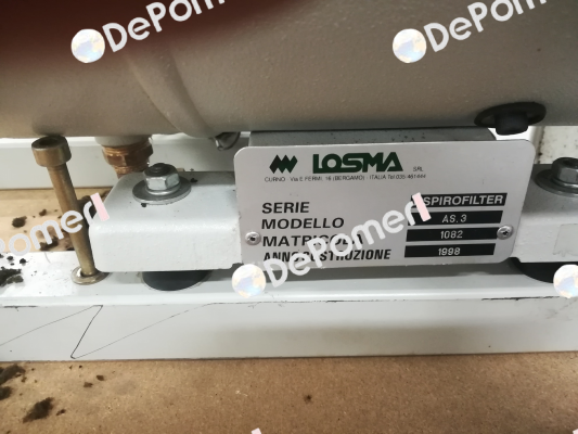 metal filter for Aspirofilter AS.3  Losma