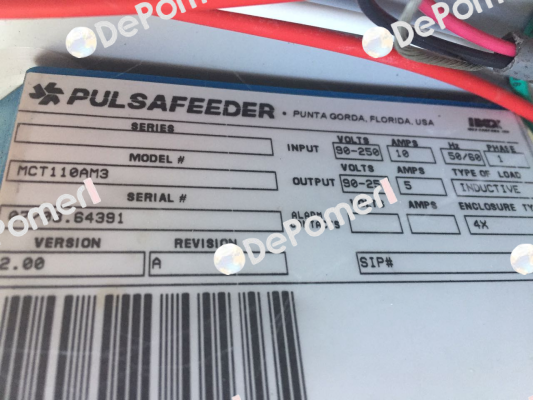 MCT110AM3 obsolete,alternative MVS1XF-CZXXX  Pulsafeeder