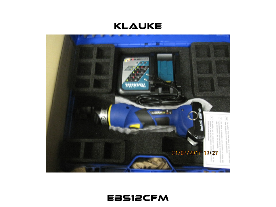 EBS12CFM Klauke