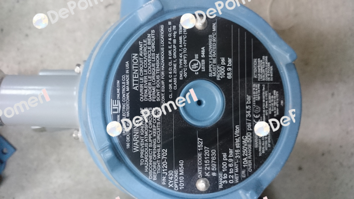 J120-702-1010-M540  United Electric Controls