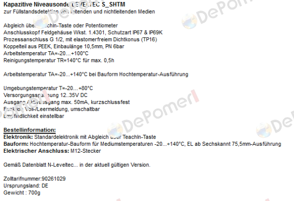  LEVELTEC S-SHTM  Hengesbach