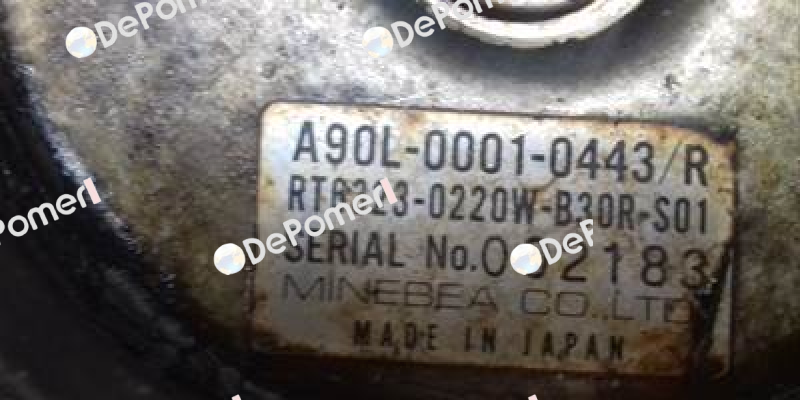 A90L-0001-0443#R  Minebea