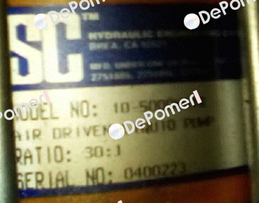 SC10-5-30  SC Hydraulic