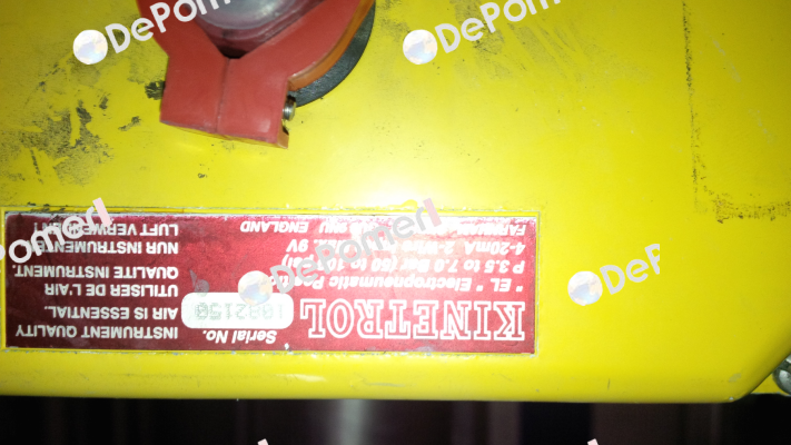 054-040EL0000  Kinetrol