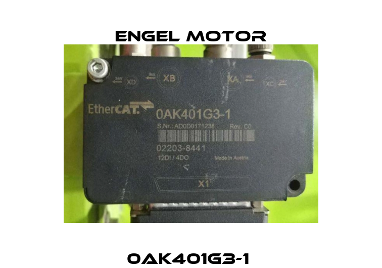 0AK401G3-1  Engel Motor